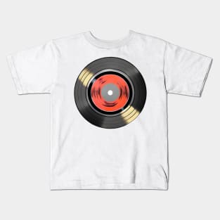 Vinyl Record Kids T-Shirt